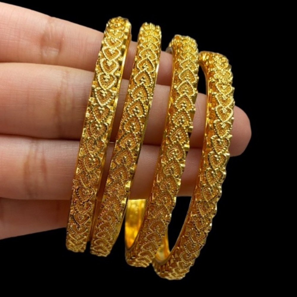 Indian gold plated bangles